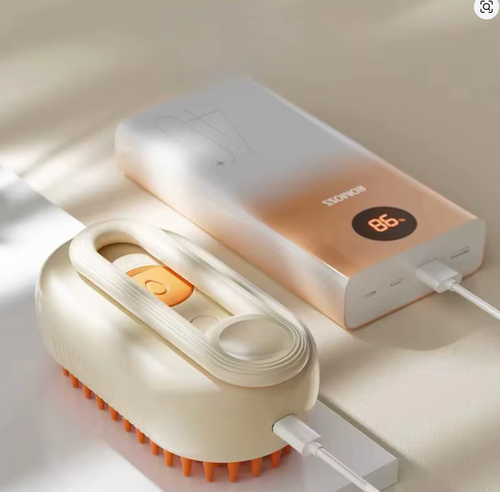 3-in-1 Electric Steam Pet Grooming Brush